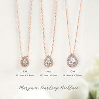 Margaux Teardrop Necklace PM