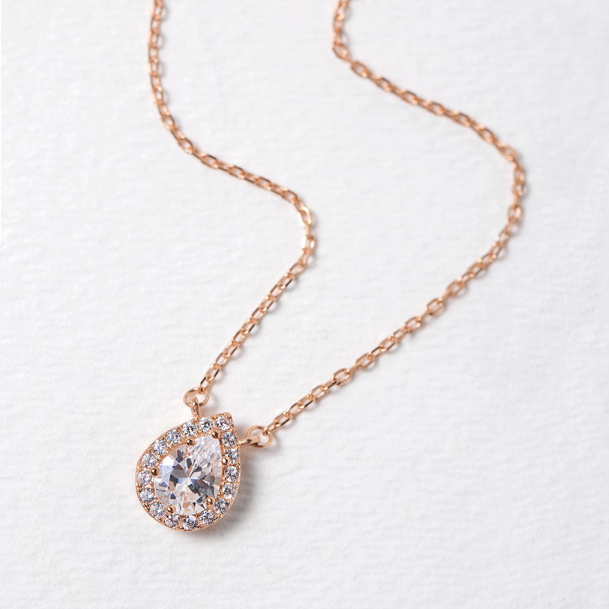 Margaux Teardrop Necklace MM