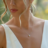 Margaux Teardrop Necklace MM