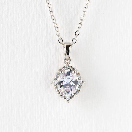 Cleo Crystal Pendant Necklace