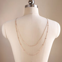 Dakota U Drape Back Necklace