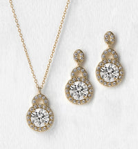 Sophia Crystal Jewelry Set - Amy O. Bridal