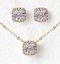 Beau Cushion Jewelry Set - Amy O. Bridal