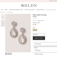 caption: Featured on BHLDN