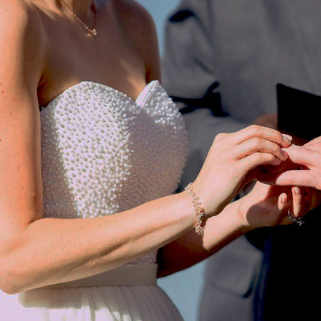 Monet Floral Bracelet - Amy O. Bridal