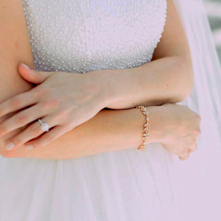 Monet Floral Bracelet - Amy O. Bridal