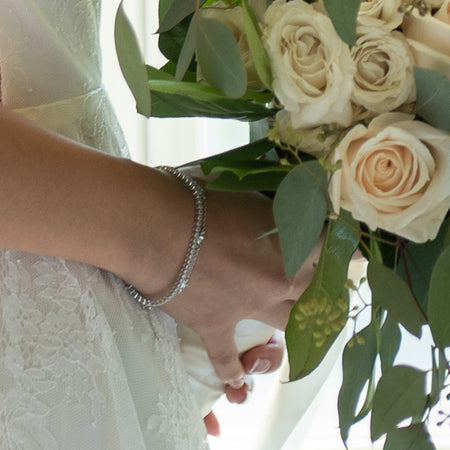 Regal Petite Tennis Bracelet - Amy O. Bridal