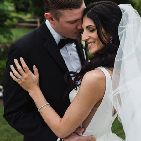 Regal Teardrop Earrings - Amy O. Bridal