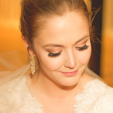 Fleur Chandelier Earrings - Amy O. Bridal