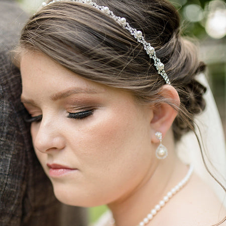 Eden Pearl & Crystal Headband