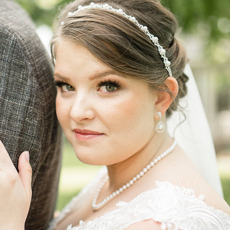 Eden Pearl & Crystal Headband