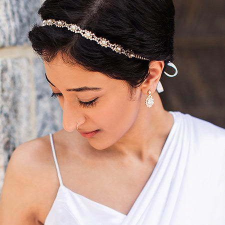 Eden Pearl & Crystal Headband