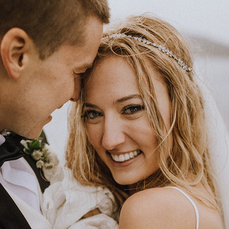 Boho Hair Vine Halo Headpiece